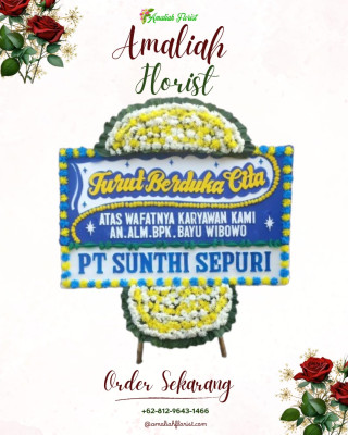Papan Bunga Duka di Cigintung