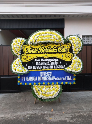 Papan Bunga Duka di Cigintung
